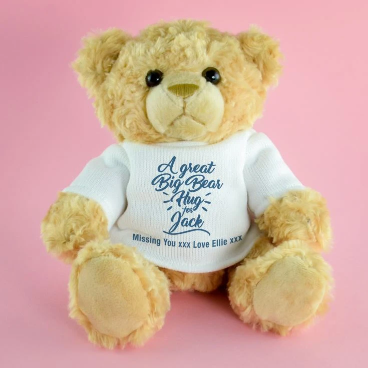 Personalised Bear Hug Teddy 7 Personalised Bear Hug Teddy - Image 5