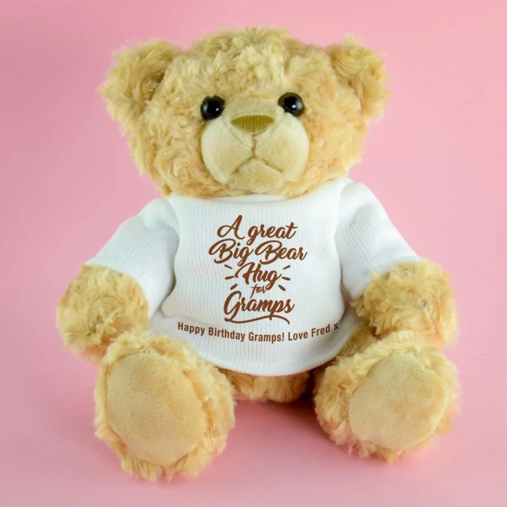 Personalised Bear Hug Teddy 10 Personalised Bear Hug Teddy - Image 8