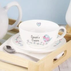 Birds Personalised Teacup & Saucer -Cheap Gifts Store 735x735 fitbox pmc2373 birds teacup saucer square 1 1