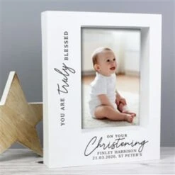 Personalised "Truly Blessed" Christening Photo Frame -Cheap Gifts Store 735x735 fitbox pmc2847 personalised truly blessed christening photo frame 1 1