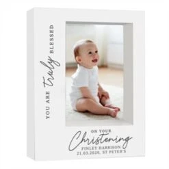 Personalised "Truly Blessed" Christening Photo Frame -Cheap Gifts Store 735x735 fitbox pmc2847 personalised truly blessed christening photo frame 2