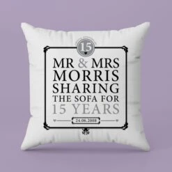 Personalised 15th Anniversary Sharing The Sofa Cushion -Cheap Gifts Store 735x735 fitbox sharing the sofa 15th anniversary cushion 3