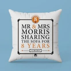 Personalised 8th Anniversary Sharing The Sofa Cushion -Cheap Gifts Store 735x735 fitbox sharing the sofa 8th anniversary cushion 2
