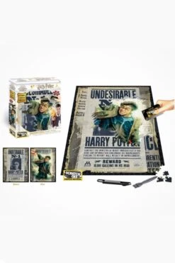 Harry Potter Wanted Double Sided Scratch Off Puzzle