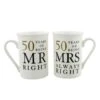50 Years Of Being Mr Right And Mrs Always Right Mugs -Cheap Gifts Store 735x735 fitbox wdd227 50 years of being mr right and mrs always right mugs wb 1772