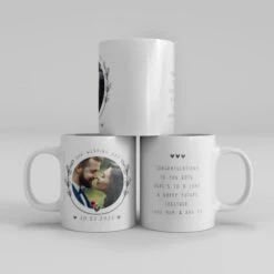 Personalised Wedding Photo Upload Pair Of Mugs -Cheap Gifts Store 735x735 fitbox wedding photo upload pair of mugs 6