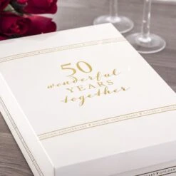Happy 50th Anniversary Glasses 8 Happy 50th Anniversary Glasses -Cheap Gifts Store 735x735 fitbox wg66550 gold champagne flutes 800 c